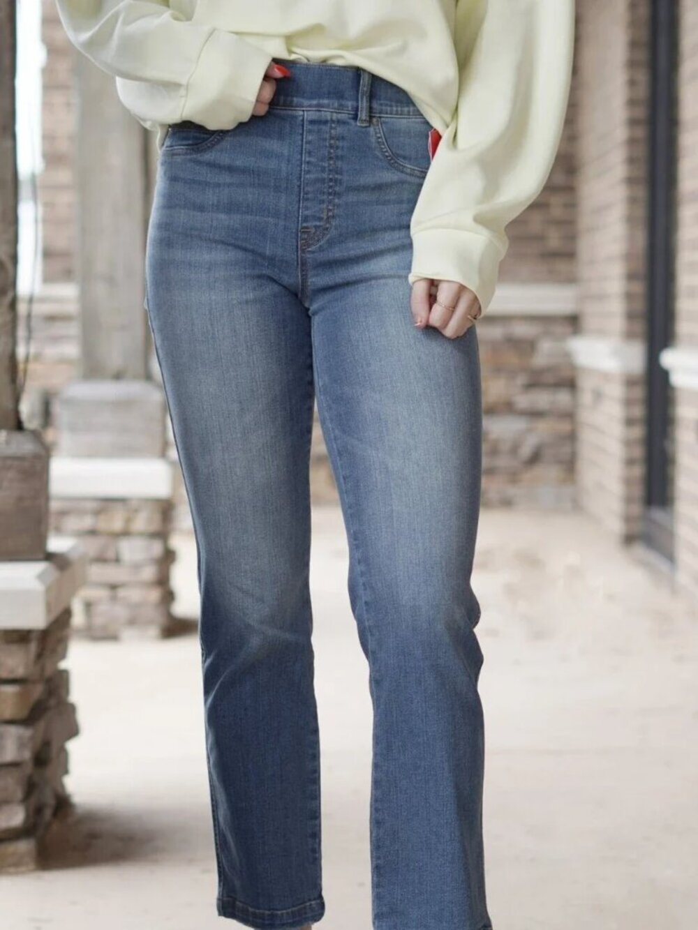Spanx ~ Straight Leg Jean ~ Vintage Indigo ~ Size: Large